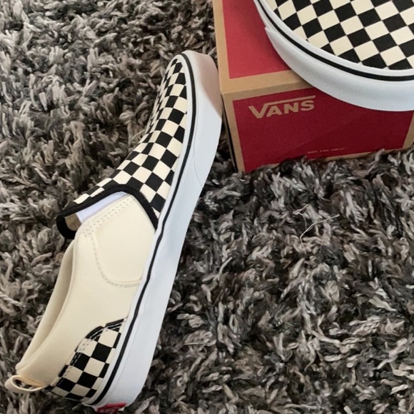 Checker slip on vans black and white - Picture 2 of 4
